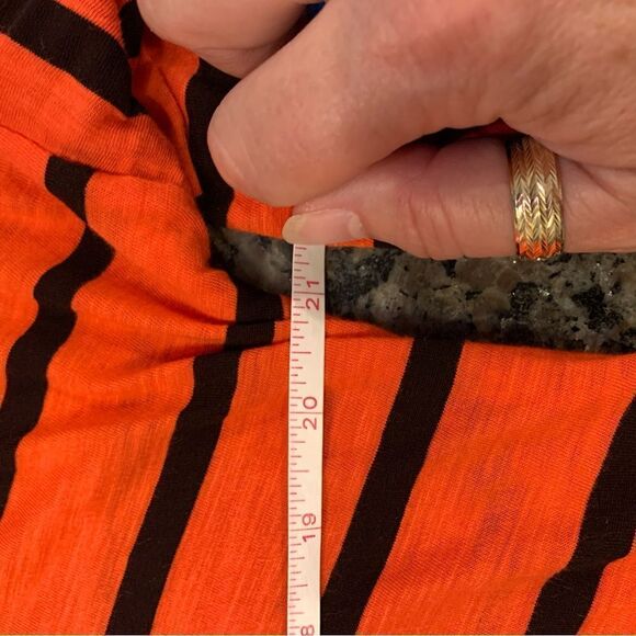 Velvet by Graham & Spencer Knit Pull-Over Top Size XS Oversized 3/4 Sleeves - Picture 4 of 6